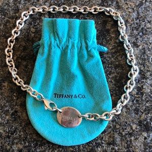Tiffany & Co Return to Tiffany tag necklace